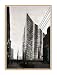ポスター バウハウス mies van der rohe skyscraper project1922年 額装済 ウッドハイグレードフレーム(ブラック)