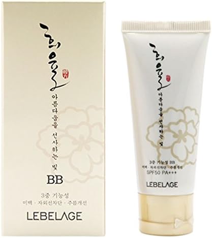 2 Pack Natural Cover Korean Premium BB Cream Blemish Balm 3 Effect Whitening SPF50 30ml