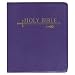 Search : Holy Bible: King James Version, Easy Reading Study,  Classic Purple, Bonded Leather, Sword Bible, Personal Size, Indexed, Special Margin Edition