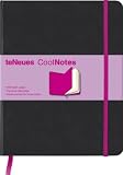 Produkt-Bild: CoolNotes black/neon pink: Blanko. Seite f&uuml;r pers&ouml;nliche Daten. Tasche f&uuml;r lose Notizen