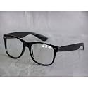 Blues Brothers Brille Wayfarer Style Sonnenbrille +Brillen Beutel schwarz W1CLR