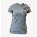Xavier Naidoo (Girlie, T-Shirt, Grau, Gr. S)