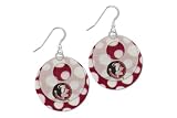 Florida State Seminoles Capiz Double Shell Earrings