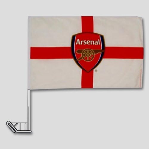 Arsenal soccer St. George's Cross Car Flag