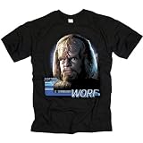 Star Trek T-Shirt Lieutenant Worf The Next Generation