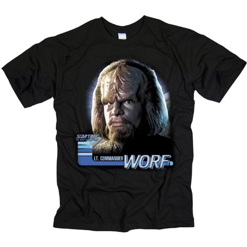 Star Trek - TNG Worf Mens T-Shirt