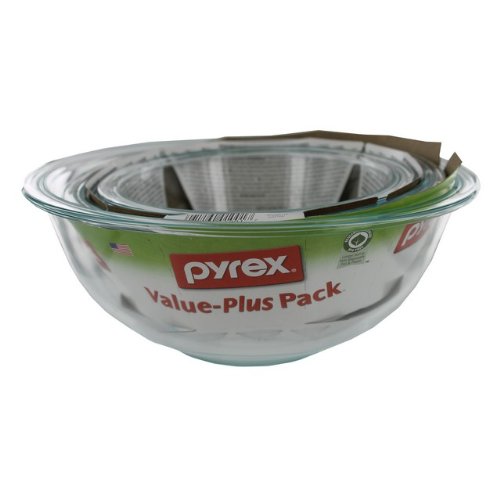 EKCO 3 Piece Mixing Bowl Set Sold in packs of 2