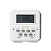 Century 7 Day Heavy Duty Digital Programmable Dual Outlet Timer - 2 Independently Programmable Grounded Outlets