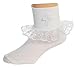 Girls White First Communion Socks with Cross by Tip Top