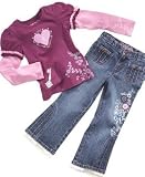 Flapdoodles Little Girl Wonderland Jeans