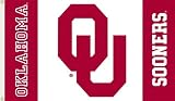 Oklahoma Sooners Large House Flag Banner m