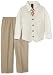 Nautica Dress Up  Boys 2-7 Seersucker Stripe Vest Set