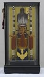 破魔弓 ケース飾り 黒塗箙飾り 20号 （76～80cm）