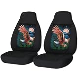 2 Black Eagle car seat covers for a 2001 Nissan Maxima. by Designcovers