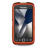 Blackberry Torch 9850 / 9860 / Storm 3 Rubberized Hard Case Cover - Orange