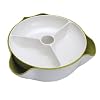 Joseph Joseph Large Double Dish, White and Green