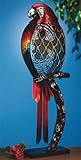 Deco Breeze Decorative Figurine Table Fan Parrot, Multi-Color, 32-Inch Tall by 9-Inch Wide