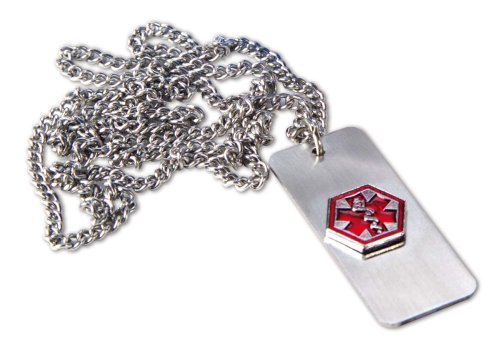 HealthPersonalCare: Medical Alert Emergency ID Necklace   