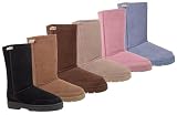 Bearpaw Womens Suede & Shearling 10 Boots - Style 405 Dream