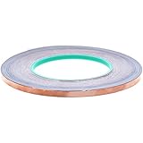 BCP Double Conductive EMI Shielding Copper Foil Tape- 1/4 Inch X 55 Yds.