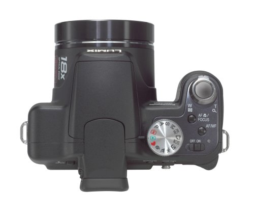 Panasonic Lumix DMC-FZ18K 8.1MP Digital Camera with 18x Wide Angle MEGA Optical Image Stabilized Zoom (Black)