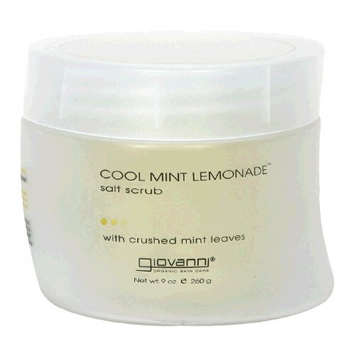 Giovanni Salt Scrub, Cool Mint Lemonade, 9 oz (260 g) (Pack of 2)