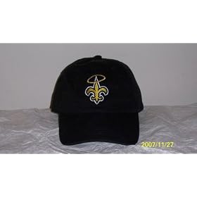 Black Fleur De Lis Saint Cap