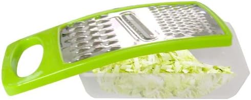 Best Multi Peeler and Cheese Grater-(Pack of 2), White Handel, Best Cheese Grater, Vegetable Cutter, Garlic Peeler, Veggie Peeler,