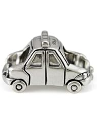 Ohm Sterling Silver Police Car Bead Charm