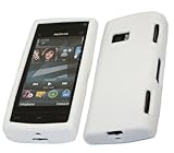 iTALKonline SoftSkin WHITE Super Hydro SILICONE Protective Armour/Case/Skin ....