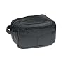 Genuine Leather Shaving Toiletry Travel Bag w/ 2 Zipper Compartments