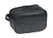 Genuine Leather Shaving Toiletry Travel Bag w/ 2 Zipper Compartments