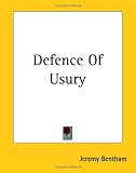 Defence Of Usury