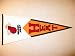 Miami Heat NBA Classic Basketball Pennant