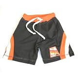 Mish Mish - Orange & grey elastic waist shorts
