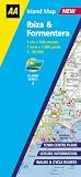 AA Island Map Ibiza & Formentera: 1:50000 (AA Island Maps) (AA Island Maps)