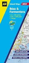 AA Island Map Ibiza & Formentera: 1:50000 (AA Island Maps)