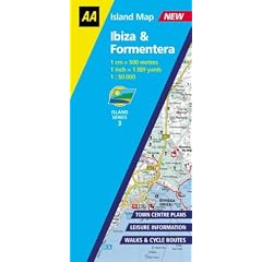 AA Island Map Ibiza & Formentera: 1:50000 (AA Island Maps)