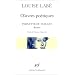 OEuvres po�tiques, pr�c�d� de "Rymes" de Pernette du Guillet