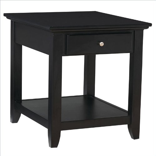 Home Styles 5531-20 Bedford Table Ebony