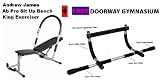 Andrew James Ab Pro Sit Up Bench King Exerciser + FREE Door Gym