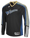 Adidas Washington Wizards On-Court Long Sleeve Shooting Shirt Extra Large