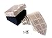 Handsome Tan 100% Silk Necktie & Cufflinks
