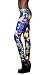 Amoluv Women's Fashion Digital Print Aquarium Pattern Sexy Leggings