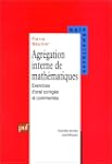 Agr�gation interne de math�matiques,...