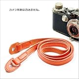 アルヌボ（ARNUVO） カメラ用ストラップ エタニティー（オレンジ）の画像