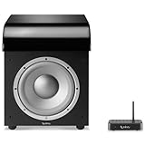 Infinity Classia PSW310BK 10″ Powered Subwoofer with Dual 10″ Passive Radiators (Single, High Gloss Black)