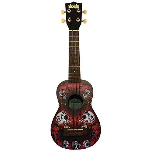 Kala MK-SSKULLS Makala Ukadelic Skulls Soprano Ukulele