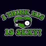 Bella Ladies / Juniors / Girly T-Shirt : I Think His Tractor Is Sexy - Funny Country Girl