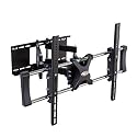 TecTake Wandhalterung 94 cm (37 Zoll) bis 152 cm (60 Zoll) schwarz